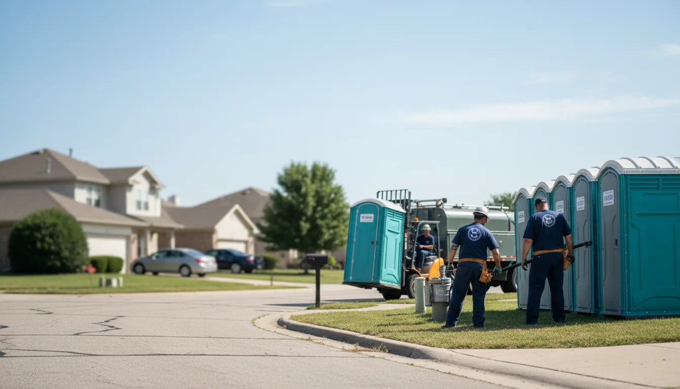 Porta Potty Rental in Paris Crossing, IN near me
